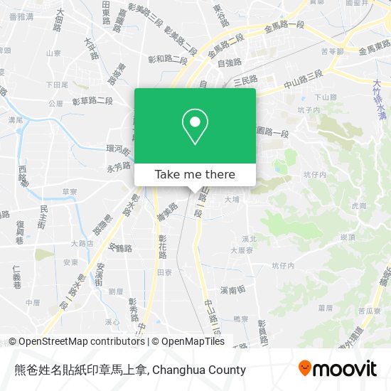 熊爸姓名貼紙印章馬上拿 map