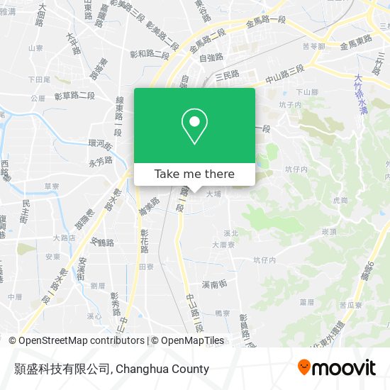 顥盛科技有限公司 map