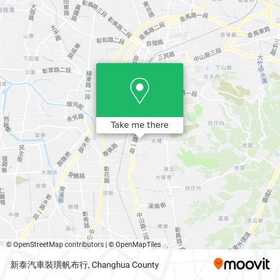 新泰汽車裝璜帆布行 map