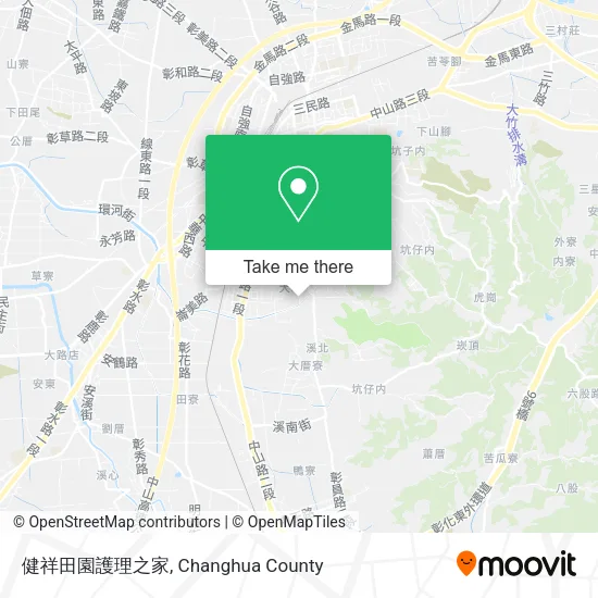 健祥田園護理之家 map