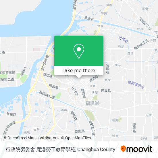 行政院勞委會 鹿港勞工教育學苑 map
