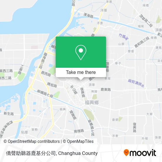 僑聲助聽器鹿基分公司 map