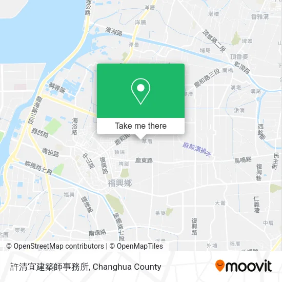 許清宜建築師事務所地圖