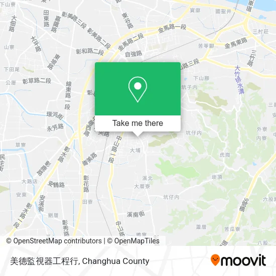 美德監視器工程行地圖
