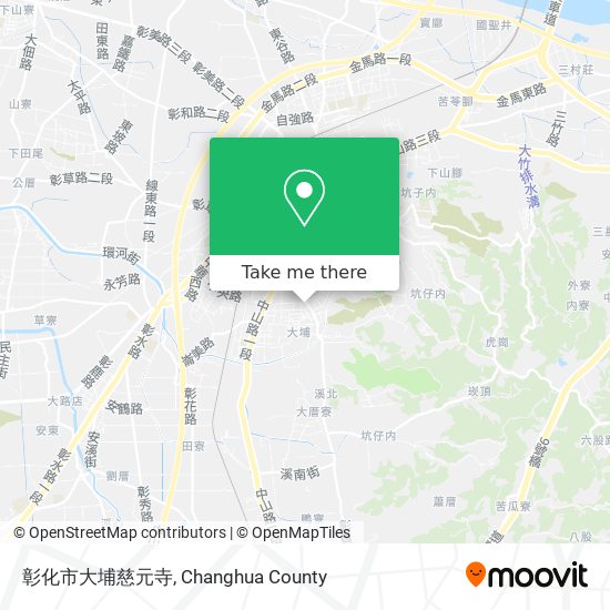 彰化市大埔慈元寺 map