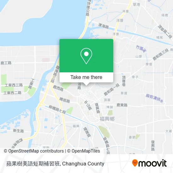 蘋果樹美語短期補習班 map