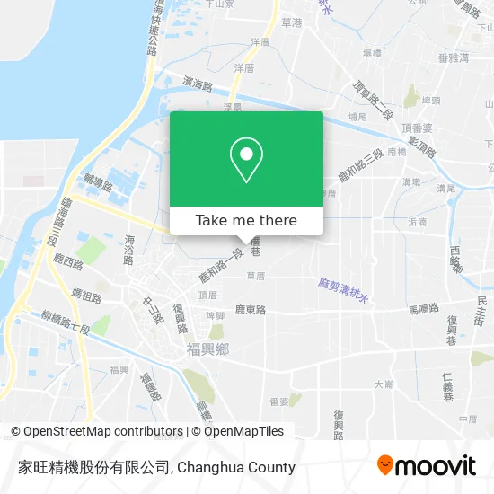 家旺精機股份有限公司地圖