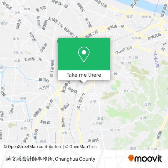 蔣文議會計師事務所 map
