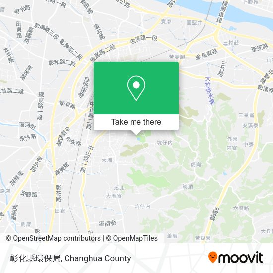 彰化縣環保局地圖