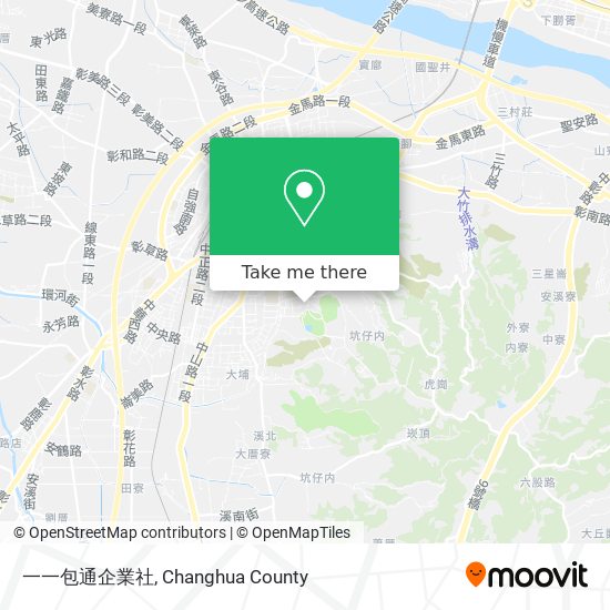 一一包通企業社 map