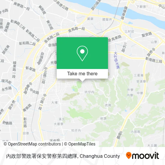 內政部警政署保安警察第四總隊地圖