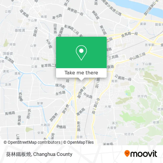 葵林鐵板燒地圖