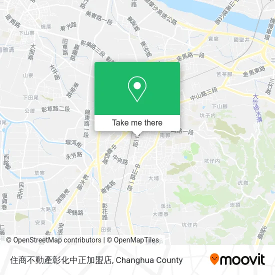 住商不動產彰化中正加盟店 map