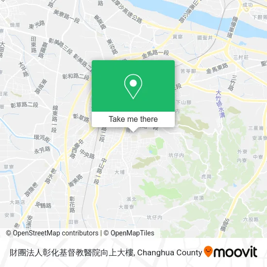 財團法人彰化基督教醫院向上大樓地圖