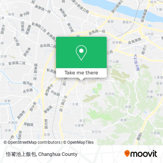 悟饕池上飯包 map