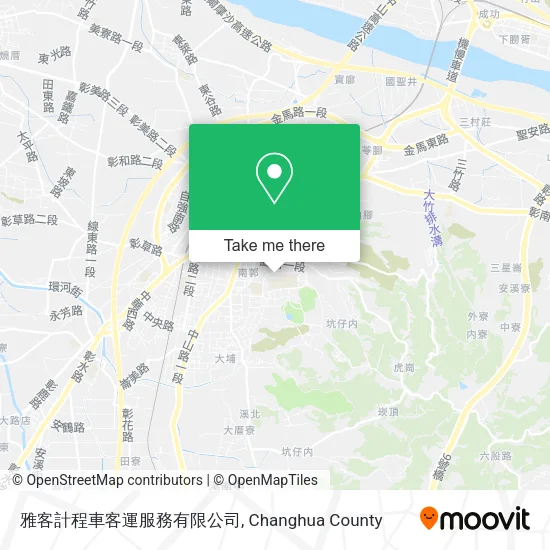 雅客計程車客運服務有限公司地圖