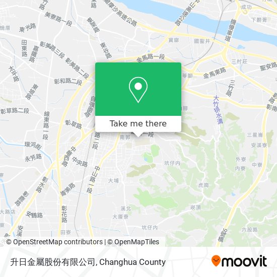 升日金屬股份有限公司 map