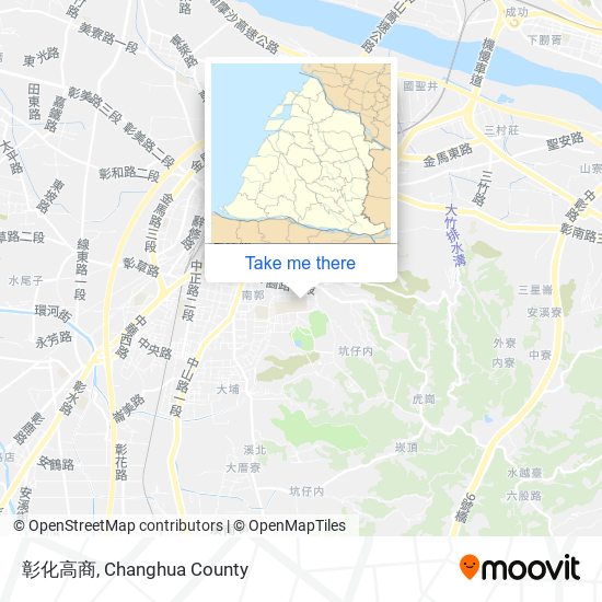 彰化高商 map