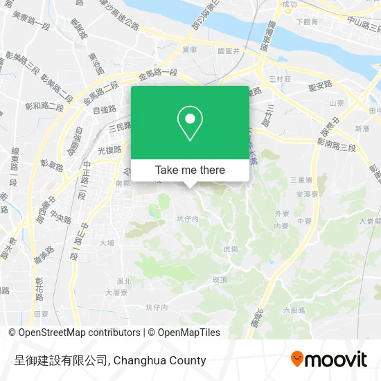 呈御建設有限公司地圖