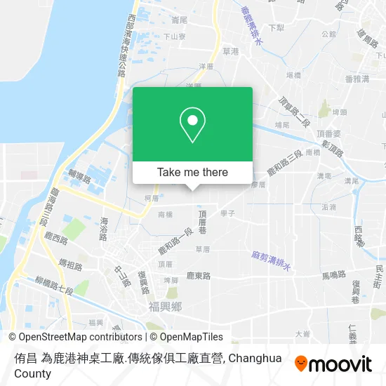 侑昌 為鹿港神桌工廠.傳統傢俱工廠直營 map