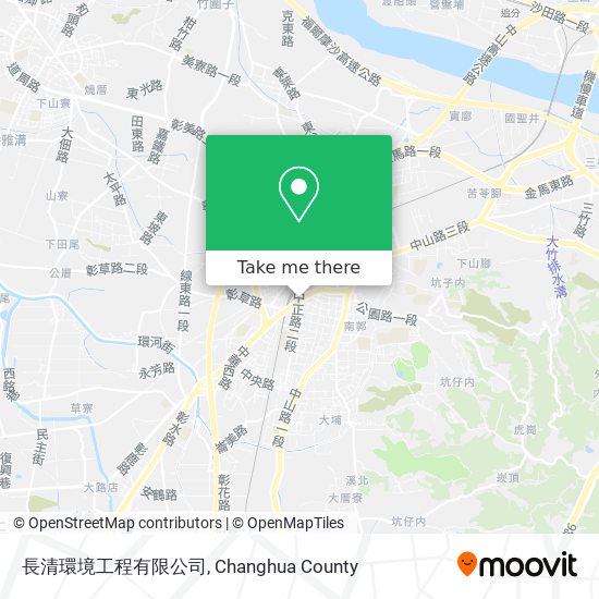 長清環境工程有限公司 map