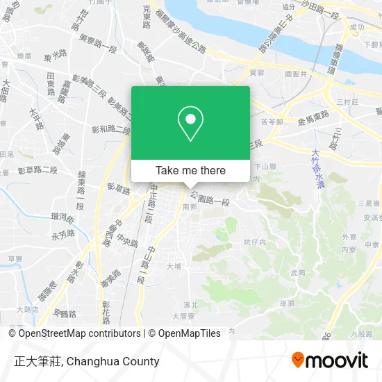 正大筆莊 map
