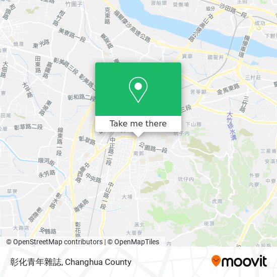 彰化青年雜誌地圖