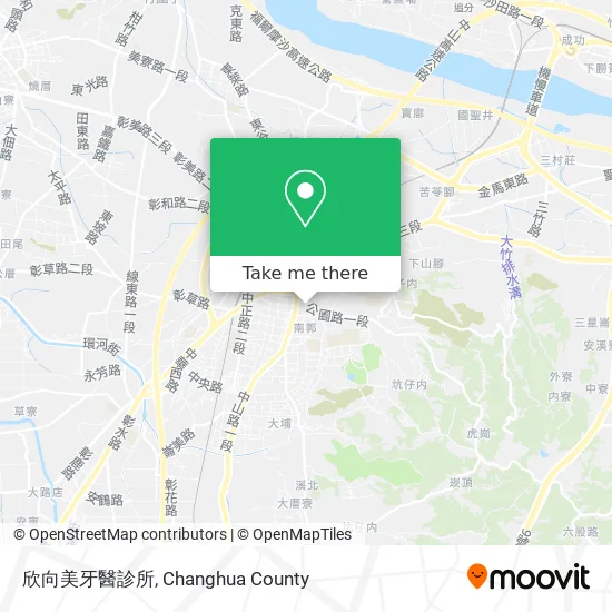 欣向美牙醫診所 map