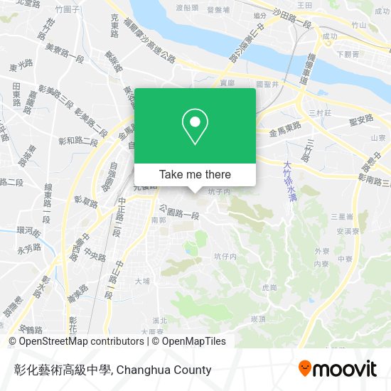 彰化藝術高級中學 map