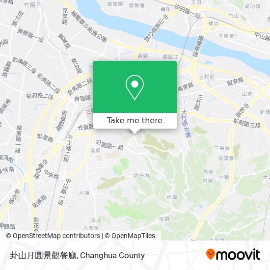 卦山月圓景觀餐廳 map