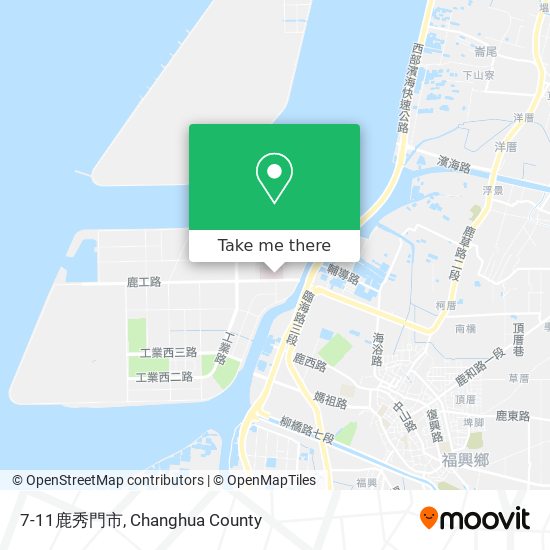 7-11鹿秀門市 map