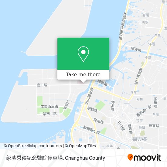 彰濱秀傳紀念醫院停車場地圖