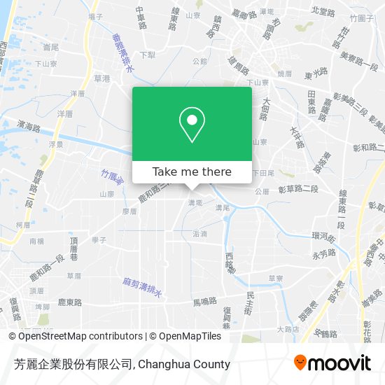 芳麗企業股份有限公司地圖