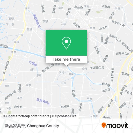 新昌家具部 map