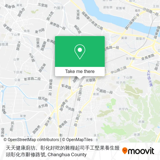 天天健康廚坊。彰化好吃的雜糧起司手工堅果養生饅頭彰化市辭修路號 map