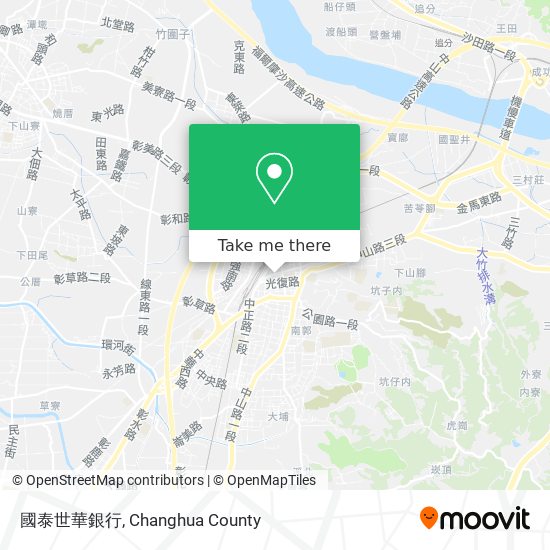 國泰世華銀行 map