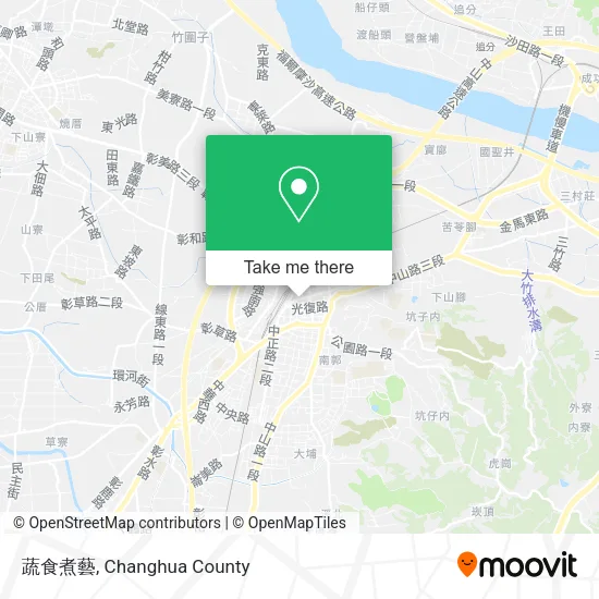 蔬食煮藝 map