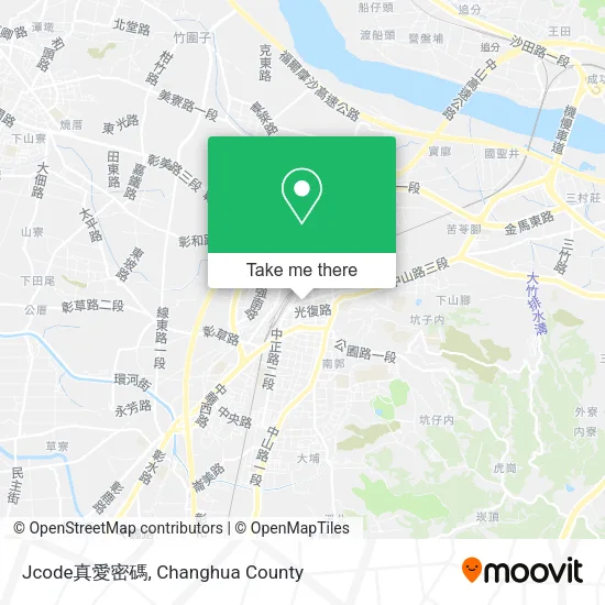 Jcode真愛密碼 map