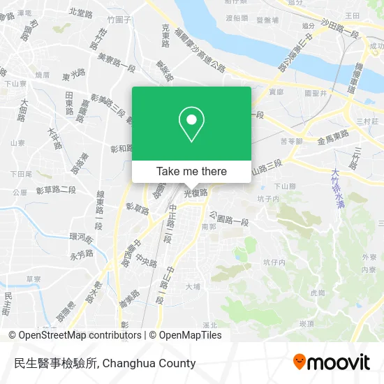 民生醫事檢驗所 map