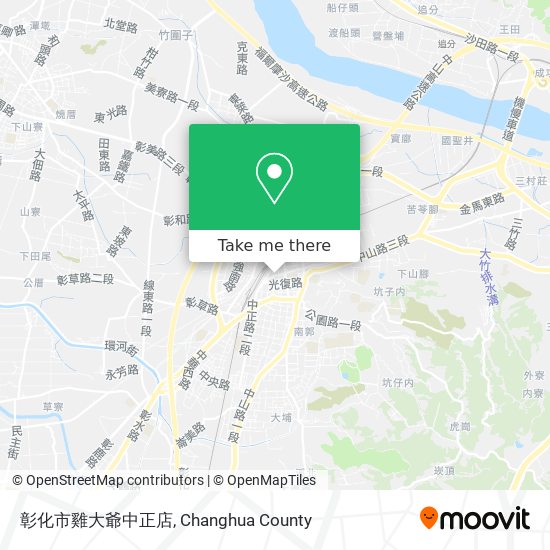 彰化市雞大爺中正店 map