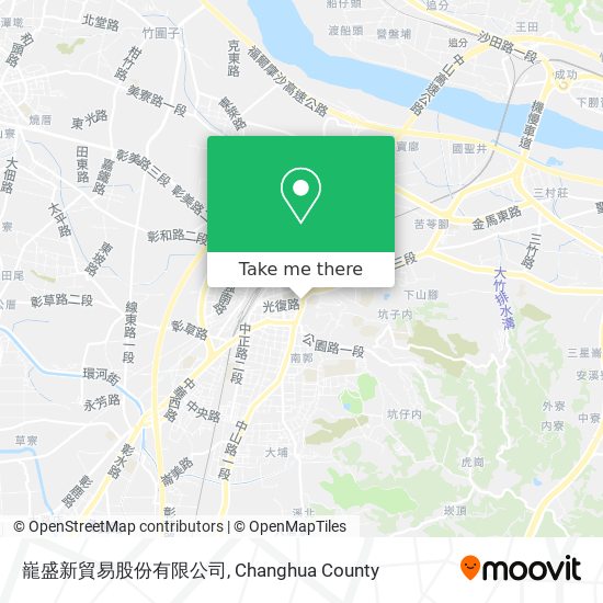 巃盛新貿易股份有限公司地圖