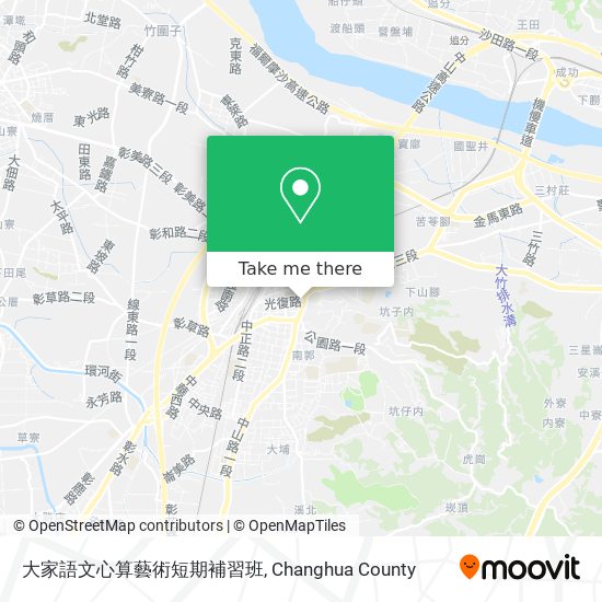 大家語文心算藝術短期補習班 map