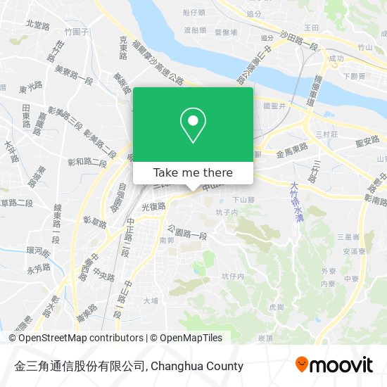 金三角通信股份有限公司 map
