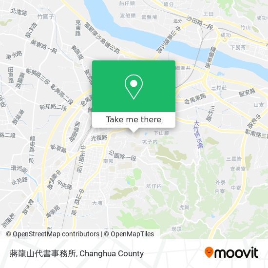 蔣龍山代書事務所 map