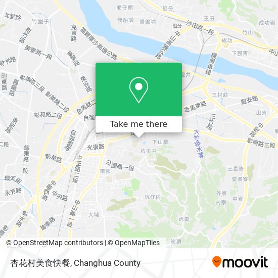 杏花村美食快餐 map
