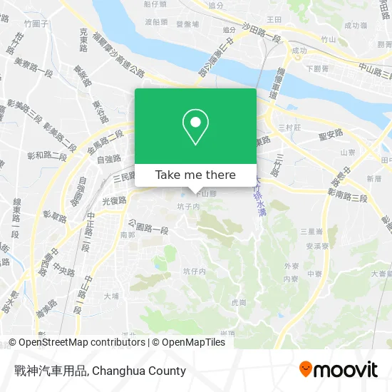 戰神汽車用品地圖
