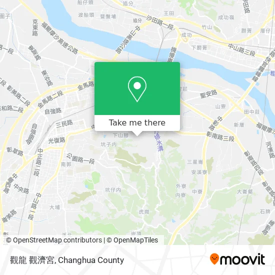 觀龍 觀濟宮地圖