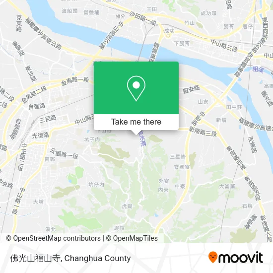佛光山福山寺 map
