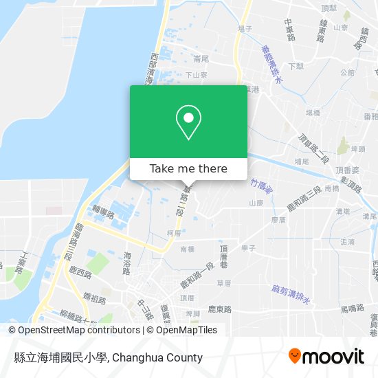 縣立海埔國民小學 map