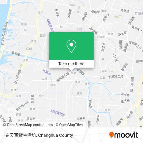 春天百貨生活坊 map